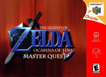 Legend of Zelda, The - Ocarina of Time - Master Quest (Europe) (GameCube) box cover front